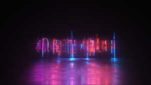 Videohive Cyber Glitch - Neon Logo Reveal Logo Stings template preview
