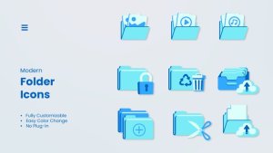 Videohive Document & Folder Element Elements template preview
