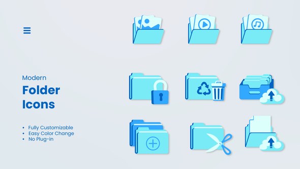 Videohive Document & Folder Element Elements template preview