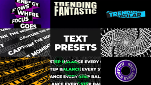 Videohive Kinetik Typography Animation Titles template preview