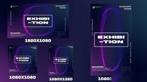 Videohive Poster Animation || SoСЃial Media Poster Openers template preview