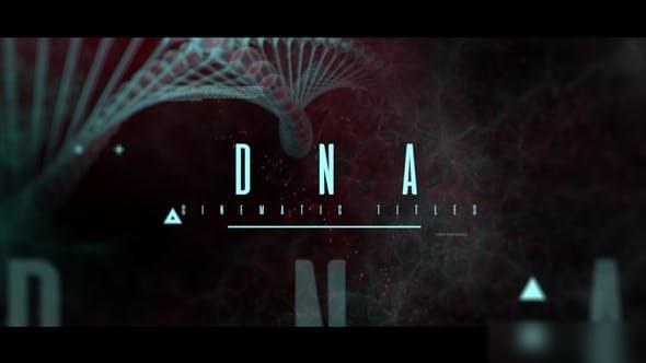 Videohive DNA Medical Opener Openers template preview