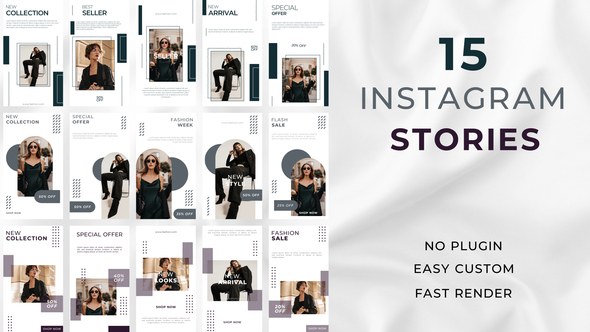 Videohive Instagram Stories 50370592 Broadcast-packages template preview