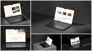 Videohive Laptop Website Showcase Mockup Product Promo template preview