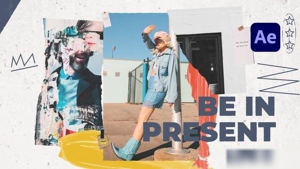 Videohive Vintage Journey Slideshow Openers template preview