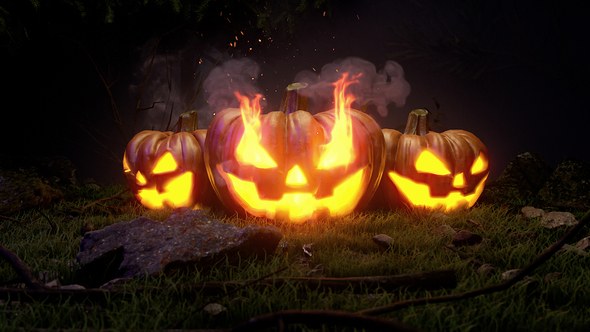 Videohive Halloween Logo Reveal 48221991 Logo Stings template preview