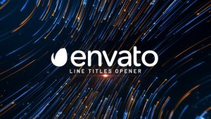 Videohive Abstract Lines Titles Titles template preview