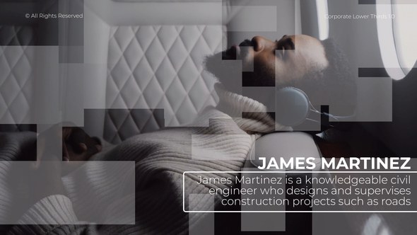 Videohive Corporate Lower Thirds 1.0 | After Effects Titles template preview
