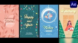 Videohive Christmas Stories | After Effects 49881209 Openers template preview