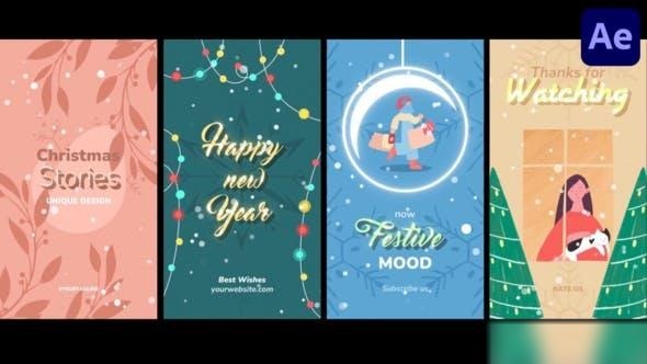 Videohive Christmas Stories | After Effects 49881209 Openers template preview