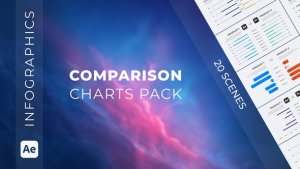 Videohive Comparison Infographics Pack Logo Stings template preview