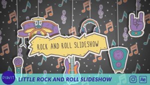 Videohive Little Rock and Roll Slideshow Video Displays template preview