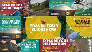 Videohive Travel Tour Slideshow Elements template preview