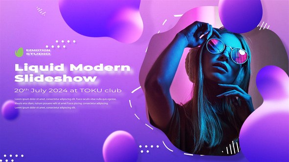 Videohive Liquid Slideshow || Fashion Slideshow Video Displays template preview