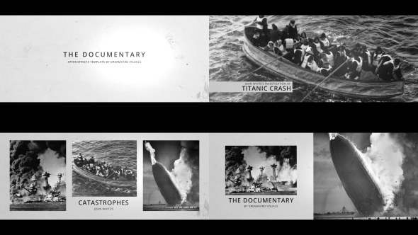 Videohive The History in Photos Video Displays template preview