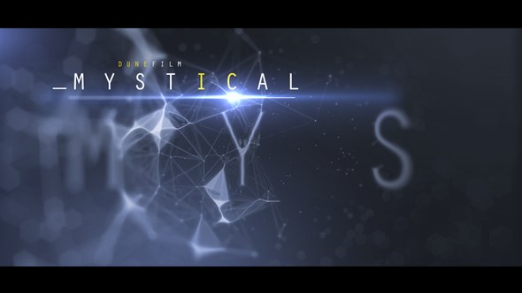 Videohive Mystical Trailer Titles template preview