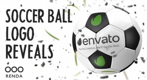 Videohive Soccer Ball Logo Reveals Logo Stings template preview