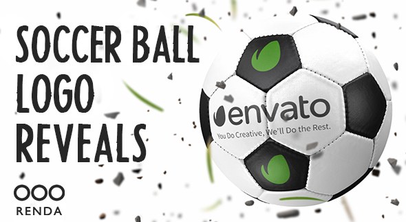 Videohive Soccer Ball Logo Reveals Logo Stings template preview