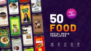 Videohive Food Box Instagram Reels Product Promo template preview
