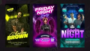 Videohive Music Club Instagram Reels 55763891 Openers template preview