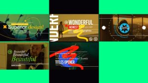 Videohive Dynamic Typography 59159052 Titles template preview