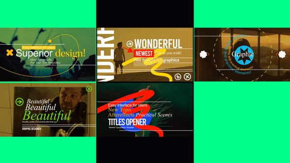 Videohive Dynamic Typography 59159052 Titles template preview