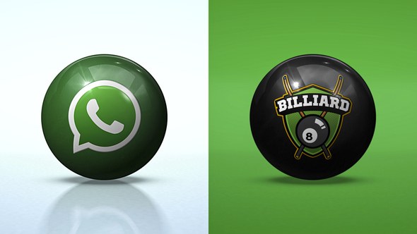 Videohive Clean Rolling Ball Logo Reveal Logo Stings template preview