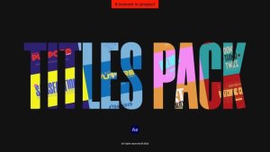Videohive Titles Pack 40211318 Titles template preview