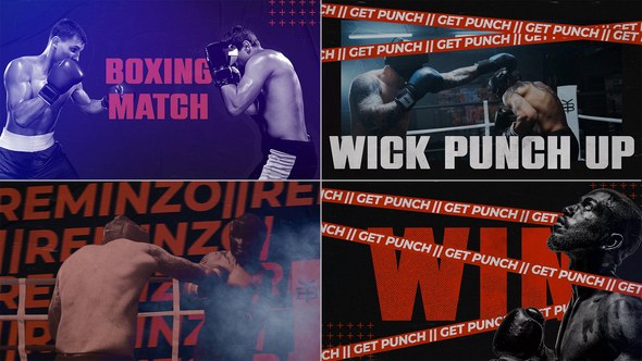 Videohive Boxing Club Promo Broadcast-packages template preview