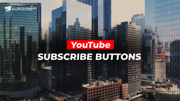 Videohive Youtube Subscribe Buttons / AE Elements template preview