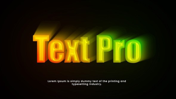 Videohive Text Animation 61120814 Titles template preview