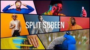 Videohive Stylish Split Screen Intro Opener | Multiscreen Slideshow | Photo Gallery Openers template preview