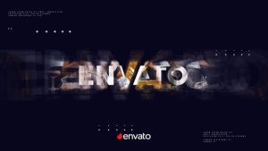Abstract Photo Opener Premiere Pro template preview