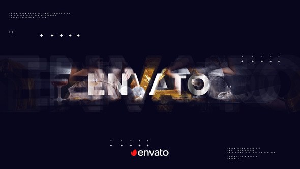 Abstract Photo Opener Premiere Pro template preview
