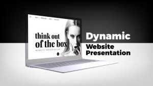 Dynamic Website Presentation Video Displays template preview