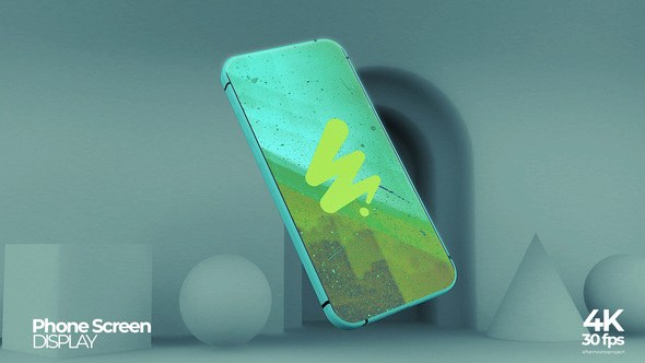 Videohive Phone Screen UI Mockup Product Promo template preview