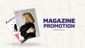 Magazine Promotion Premiere Pro template preview