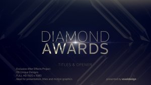 Videohive Diamond Awards Opener Openers template preview