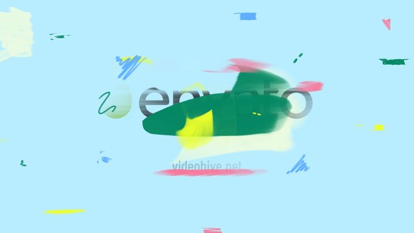 Videohive Brush Scribble Reveal Logo Logo Stings template preview