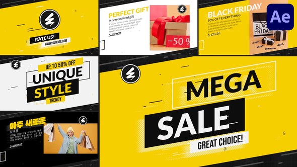 Videohive Mega Sale for After Effects Openers template preview