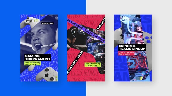 Videohive Gaming Instagram Reel Product Promo template preview
