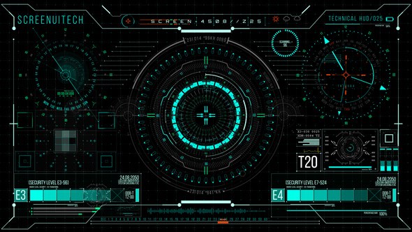Videohive HUD700 Special Gadget 2 Elements template preview