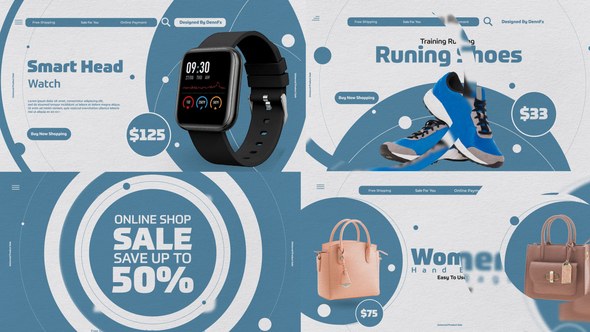Videohive Universal Product Sale Product Promo template preview