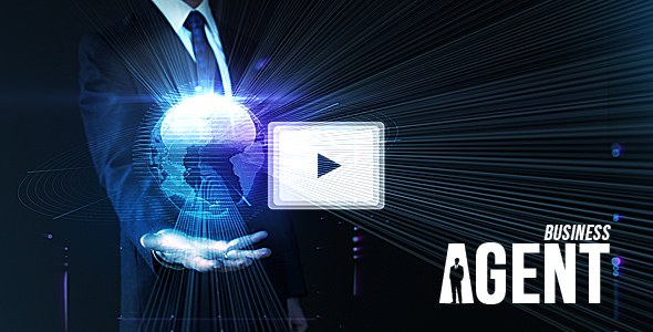 Videohive Business Agent Video Displays template preview