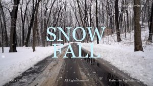 Videohive Snow Fall Elements template preview