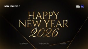 Videohive New Year Titles Titles template preview
