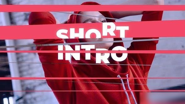 Videohive The Short Intro Openers template preview
