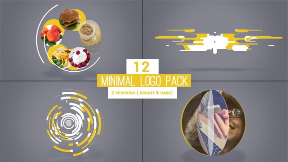 Minimal Logo Pack Video Displays template preview