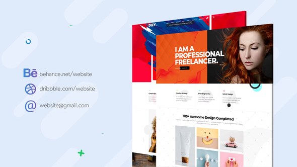 Videohive Website Presentation 53341665 Product Promo template preview