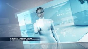 Business Corporate Presentation Video Displays template preview
